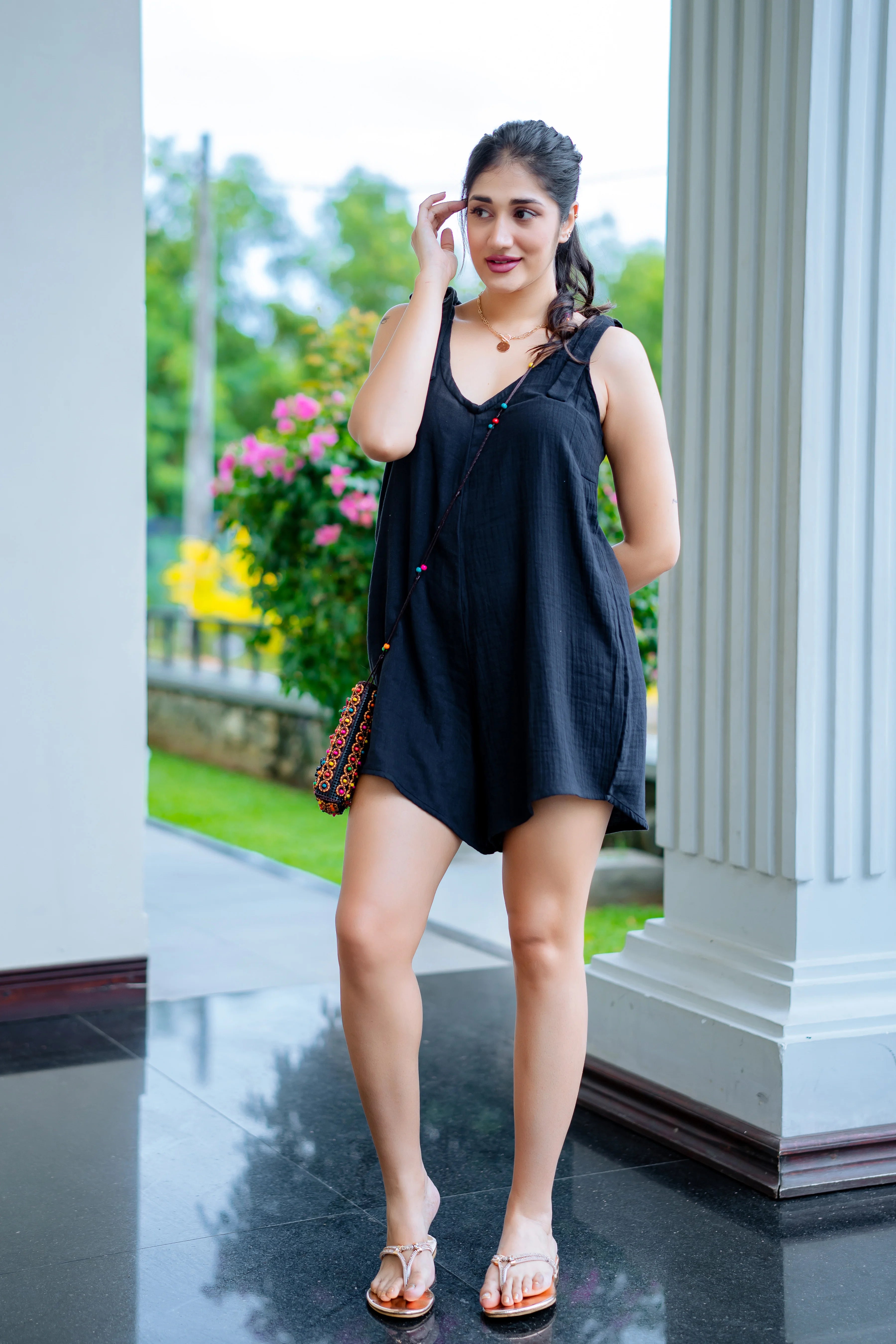 Combi Short Noir