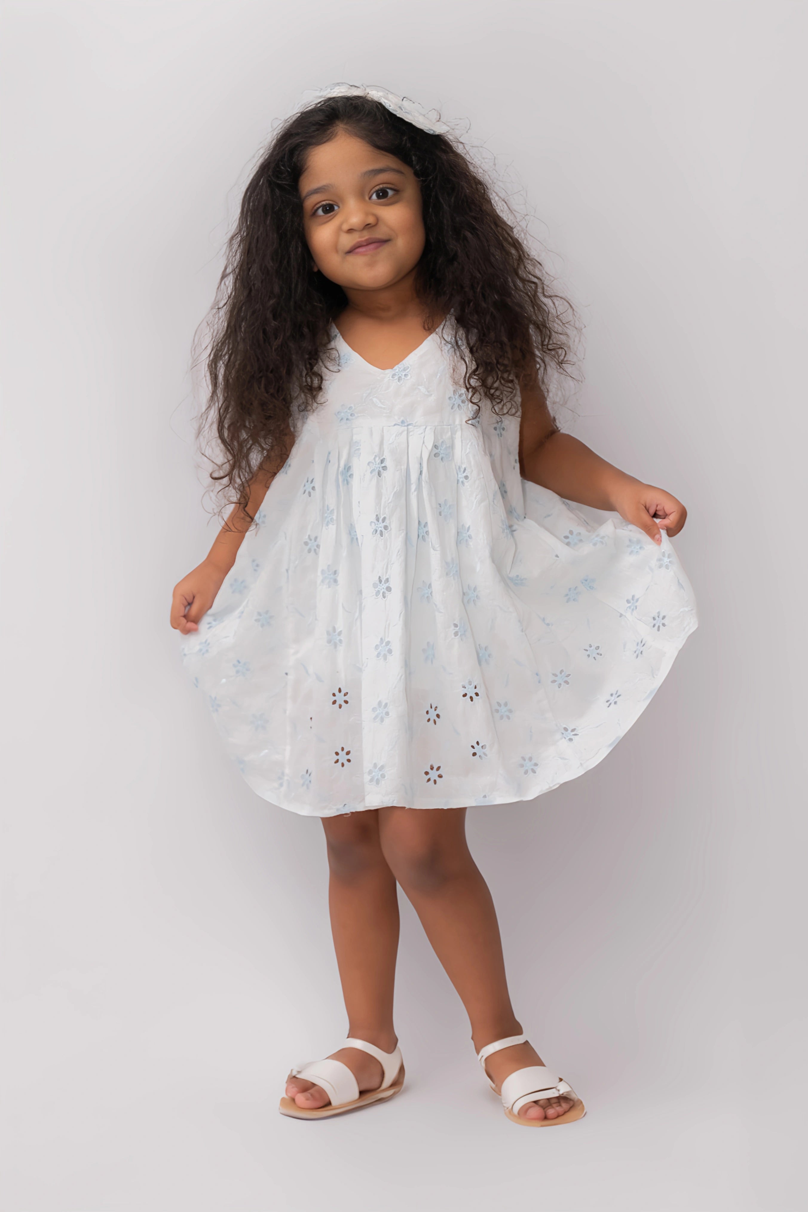 Mini Robe Fleure Ciel