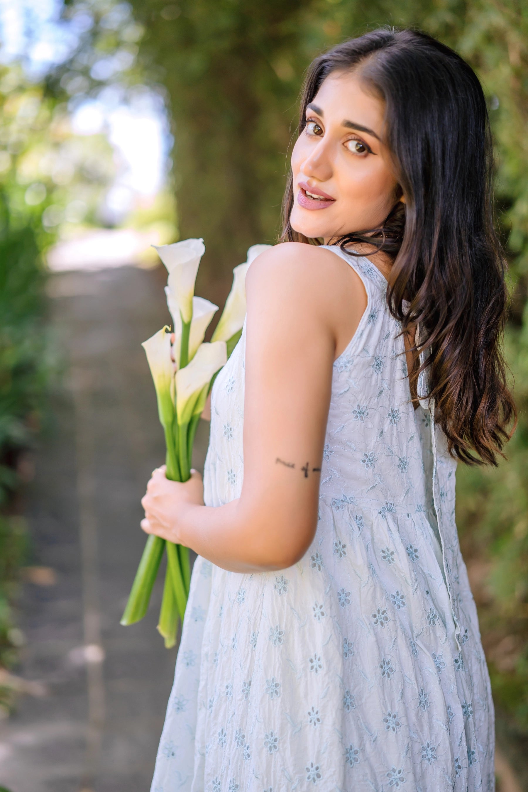 Robe Fleure Ciel