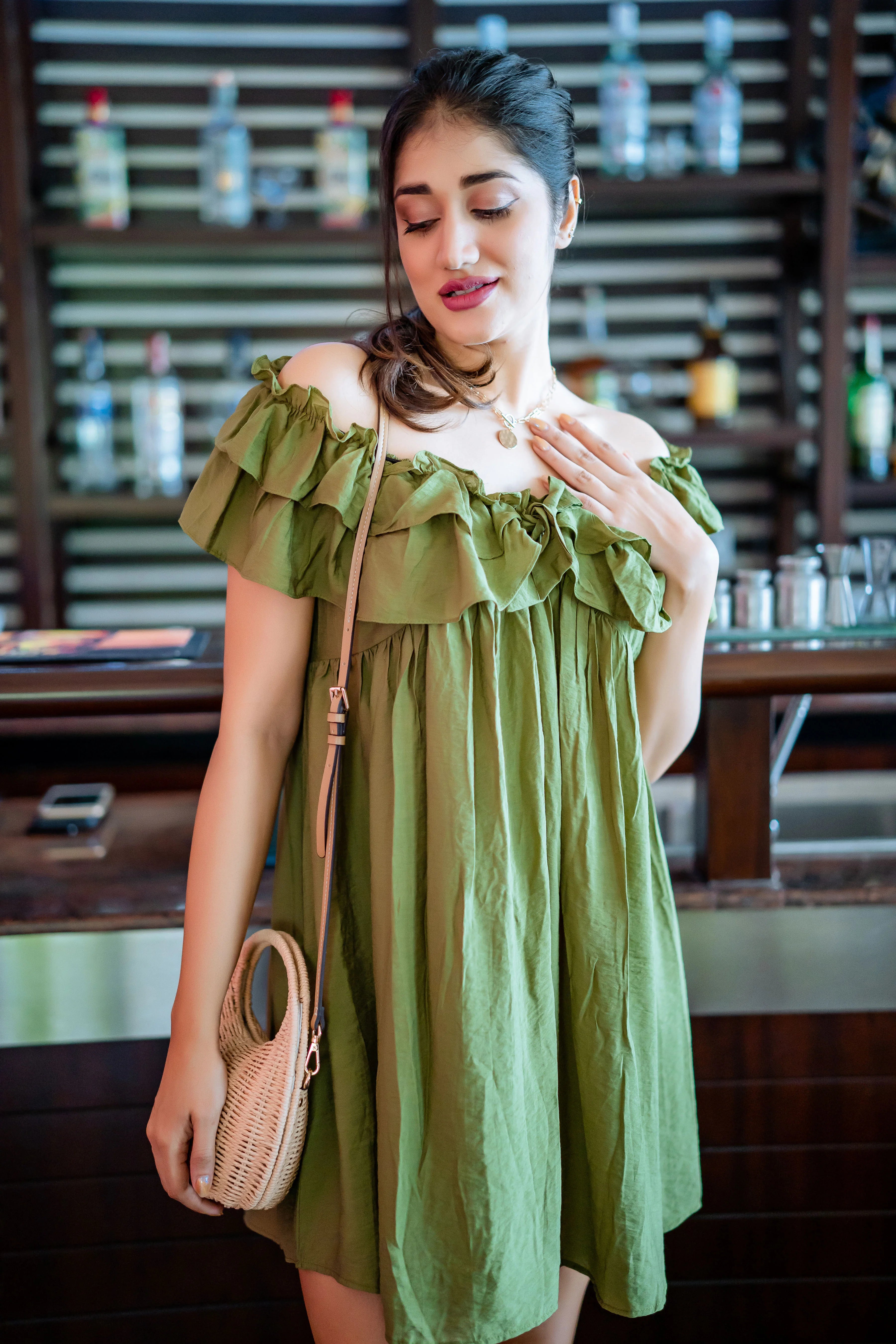 Robe Pia Vert